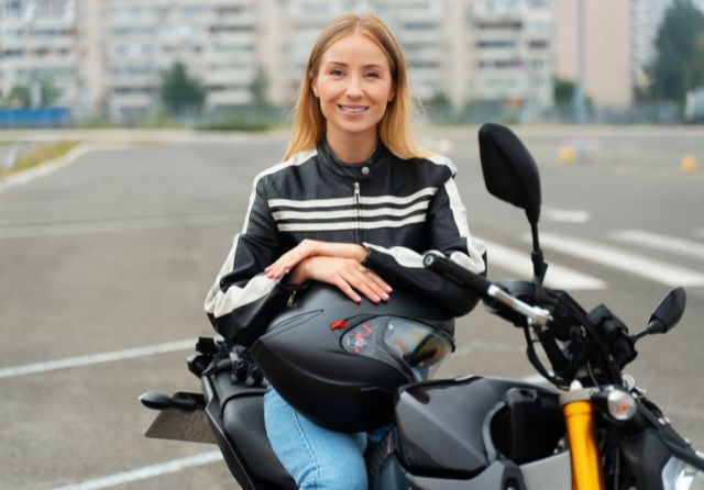 Learning to ride a scooter